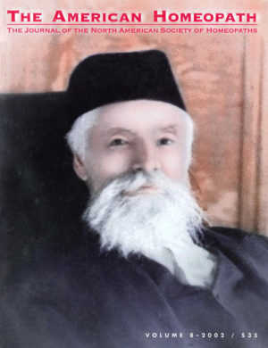 Volume 8 | 2002 - F. E. Boericke Issue