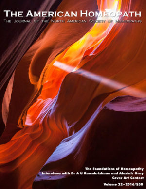 Volume 22 | 2016 - The Foundations of Homeopathy Issue