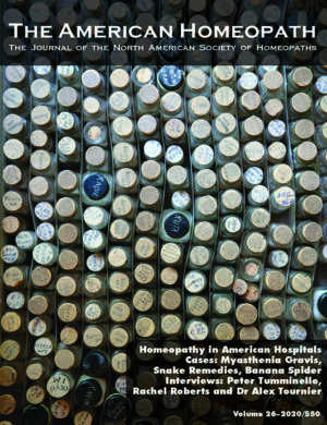AH26 Cover The American Homeopath Journal